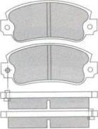 AISIN ASN-2325 - Тормозные колодки, дисковые, комплект parts5.com