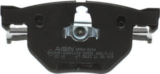 AISIN BPBM-2004 - Тормозные колодки, дисковые, комплект parts5.com