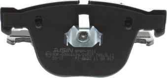 AISIN BPBM-2011 - Тормозные колодки, дисковые, комплект parts5.com