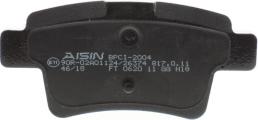 AISIN BPCI-2004 - Тормозные колодки, дисковые, комплект parts5.com