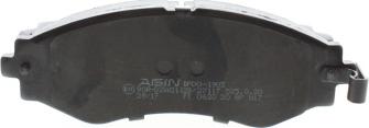 AISIN BPDO-1903 - Тормозные колодки, дисковые, комплект parts5.com