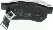 AISIN BPHO-2901 - Тормозные колодки, дисковые, комплект parts5.com