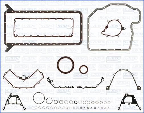 Ajusa 54076400 - Комплект прокладок, блок-картер двигателя parts5.com