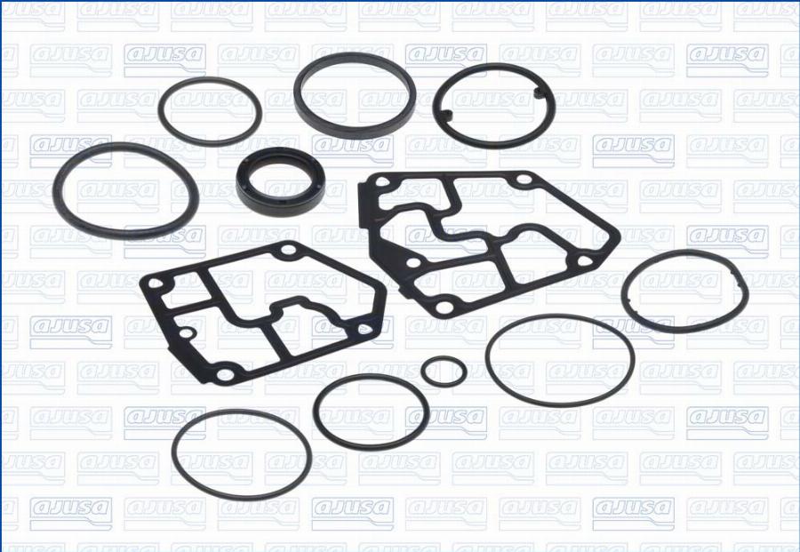 Ajusa 54140500 - Комплект прокладок, блок-картер двигателя parts5.com