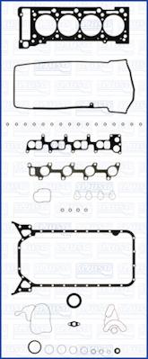 Ajusa 50187000 - Комплект прокладок, двигатель parts5.com