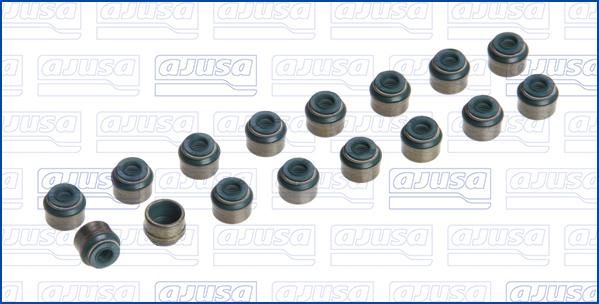 Ajusa 57042000 - Комплект прокладок, стержень клапана parts5.com