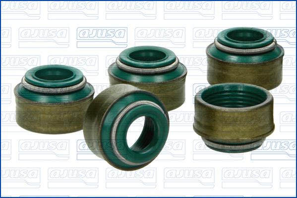 Ajusa 57004500 - Комплект прокладок, стержень клапана parts5.com