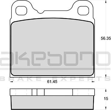 KRAFT AUTOMOTIVE 6016320 - Тормозные колодки, дисковые, комплект parts5.com