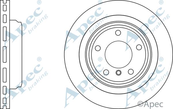 Blue Print ADB1143107 - Тормозной диск parts5.com