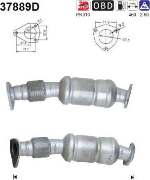 AS 37889D - Катализатор parts5.com