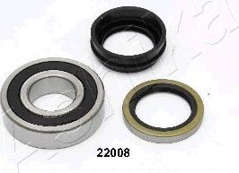 Ashika 44-22008 - Комплект подшипника ступицы колеса parts5.com