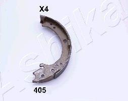 Ashika 55-04-405 - Комплект тормозов, ручник, парковка parts5.com