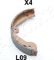 Ashika 55-0L-L09 - Комплект тормозов, ручник, парковка parts5.com