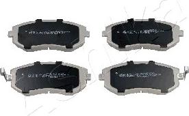 Ashika 50-07-706 - Brake Pad Set, disc brake parts5.com