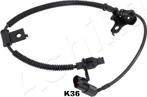 Ashika 151-0K-K36 - Датчик ABS, частота вращения колеса parts5.com