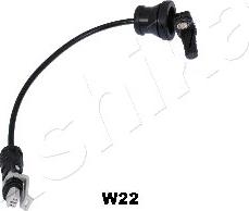 Ashika 151-0W-W22 - Датчик ABS, частота вращения колеса parts5.com