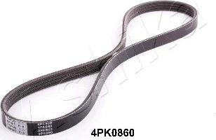 Ashika 112-4PK860 - V-Ribbed Belt parts5.com