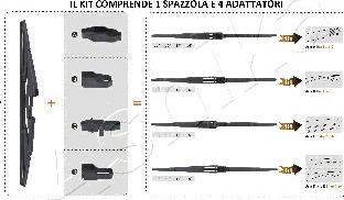 Ashika SA-X40R - Щетка стеклоочистителя parts5.com