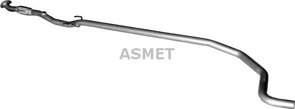 Asmet 05.269 - Труба выхлопного газа parts5.com