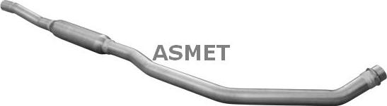 Asmet 16.101 - Средний глушитель выхлопных газов parts5.com