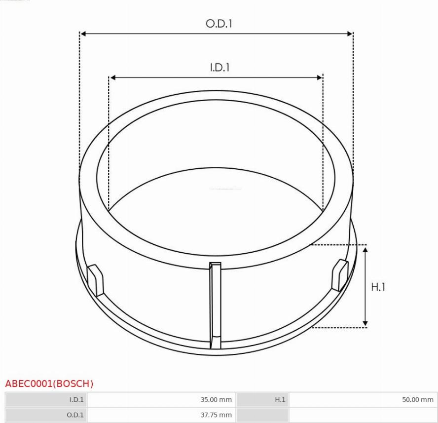 AS-PL ABEC0001(BOSCH) - Защитная крышка, генератор parts5.com