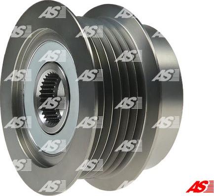 AS-PL AFP0118S - Шкив генератора, муфта parts5.com