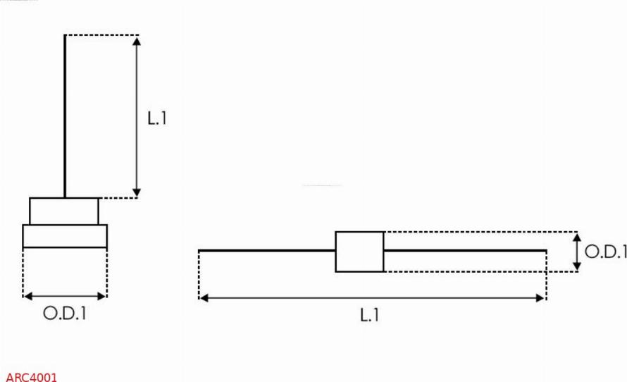 AS-PL ARC4001 - Rectifier, alternator parts5.com