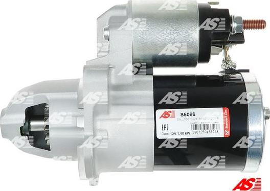 AS-PL S5086 - Стартер parts5.com