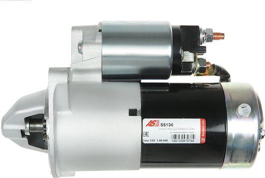 AS-PL S5136 - Motor de arranque parts5.com