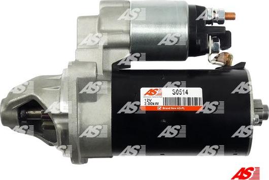 AS-PL S0514 - Motor de arranque parts5.com