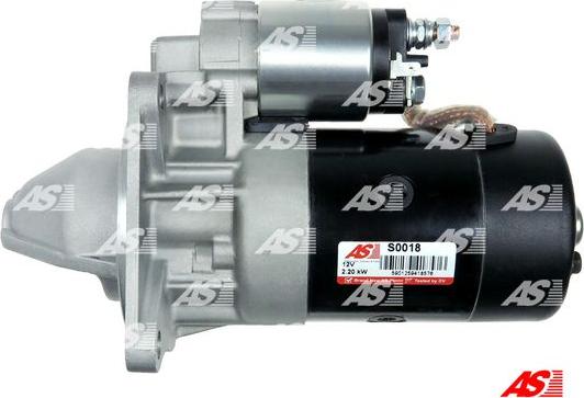 AS-PL S0018 - Motor de arranque parts5.com