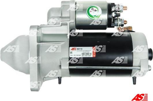 AS-PL S0110 - Motor de arranque parts5.com