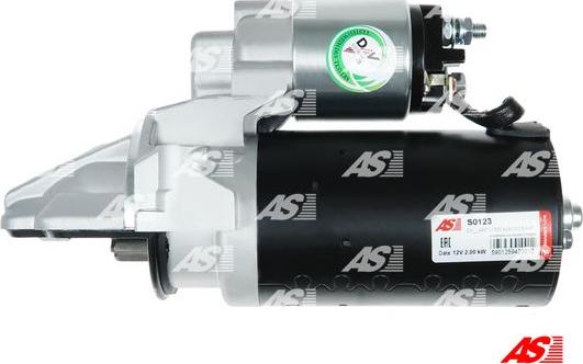 AS-PL S0123 - Motor de arranque parts5.com