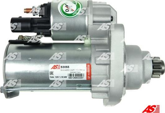 AS-PL S3055 - Стартер parts5.com