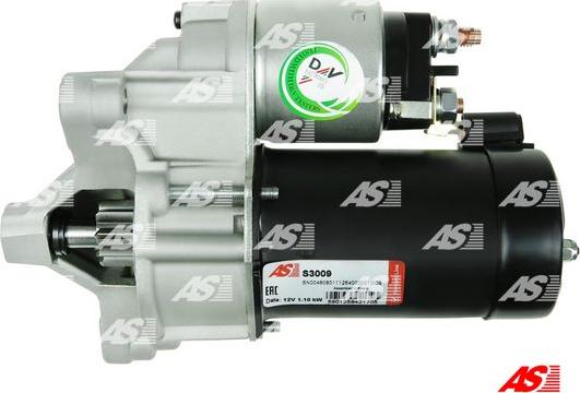 AS-PL S3009 - Стартер parts5.com