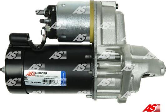 AS-PL S3003PR - Motor de arranque parts5.com