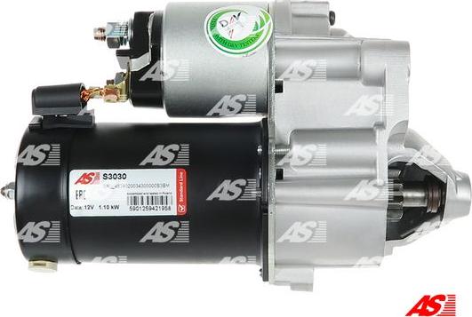 AS-PL S3030 - Стартер parts5.com