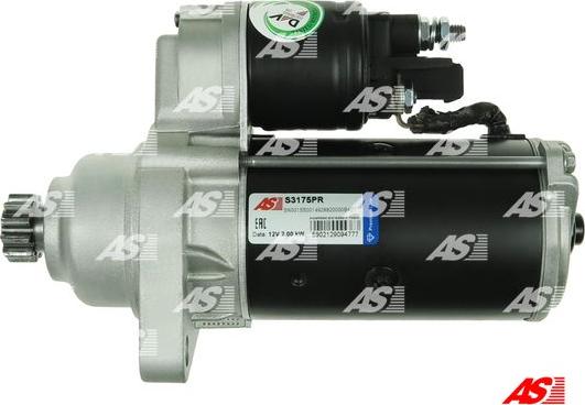 AS-PL S3175PR - Стартер parts5.com