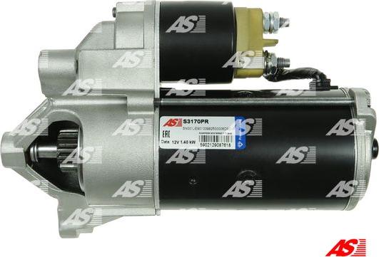 AS-PL S3170PR - Motor de arranque parts5.com