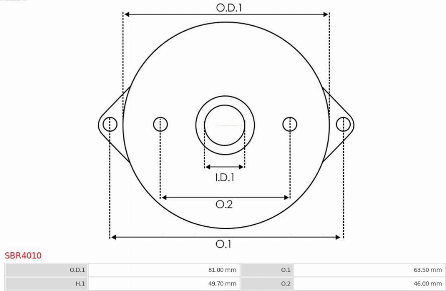 AS-PL SBR4010 - Крышка стартера, карбюратор parts5.com