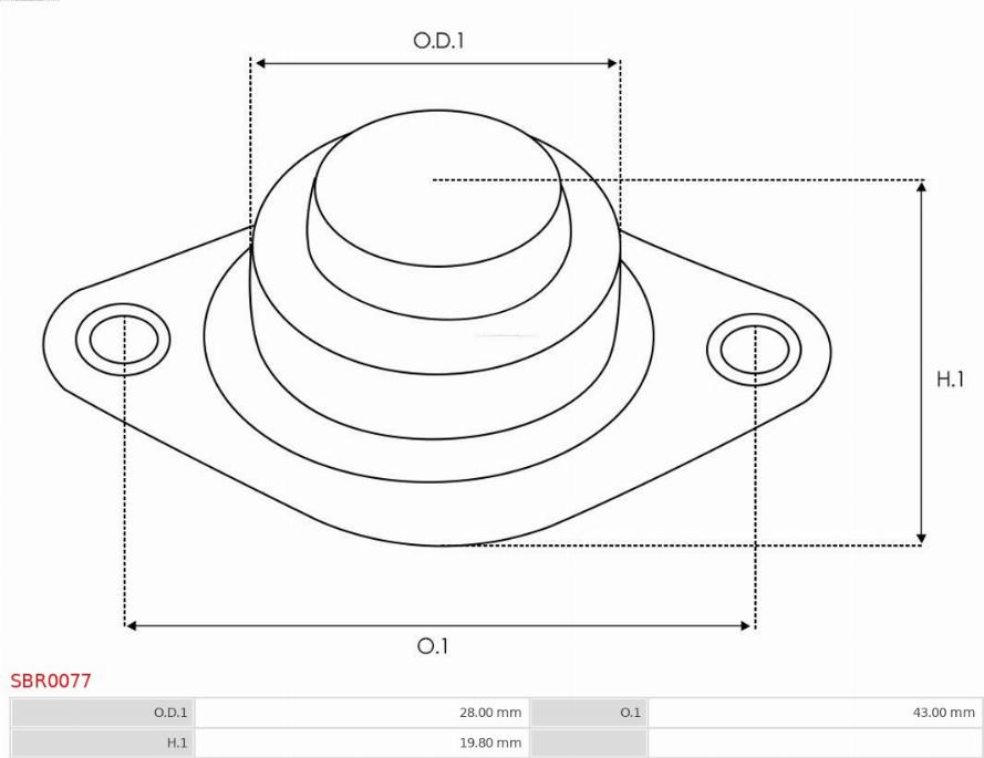 AS-PL SBR0077 - Tapa del estárter, carburador parts5.com