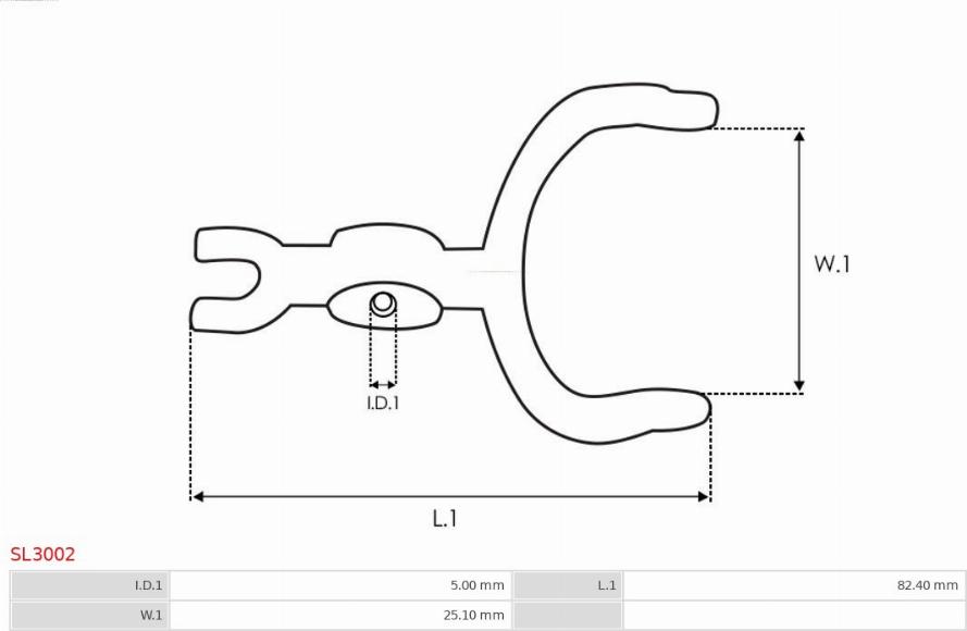 AS-PL SL3002 - Kit de reparación, motor de arranque parts5.com