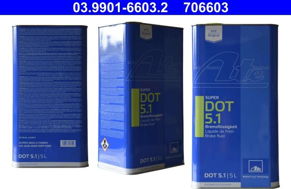 ATE 03.9901-6603.2 - Тормозная жидкость parts5.com