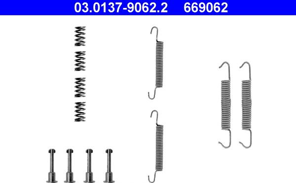 ATE 03.0137-9062.2 - Комплектующие, стояночная тормозная система parts5.com