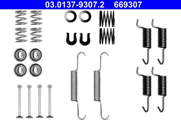 ATE 03.0137-9307.2 - Комплектующие, стояночная тормозная система parts5.com