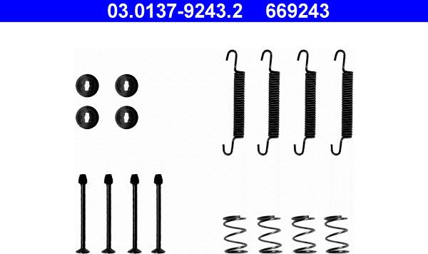 ATE 03.0137-9243.2 - Комплектующие, стояночная тормозная система parts5.com