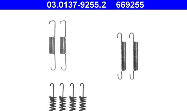 ATE 03.0137-9255.2 - Комплектующие, стояночная тормозная система parts5.com