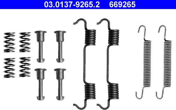 ATE 03.0137-9265.2 - Комплектующие, стояночная тормозная система parts5.com