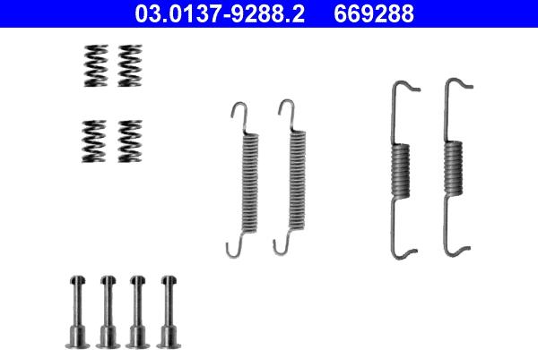 ATE 03.0137-9288.2 - Комплектующие, стояночная тормозная система parts5.com