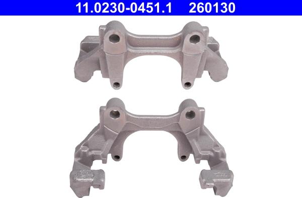 ATE 11.0230-0451.1 - Кронштейн, корпус скобы тормоза parts5.com